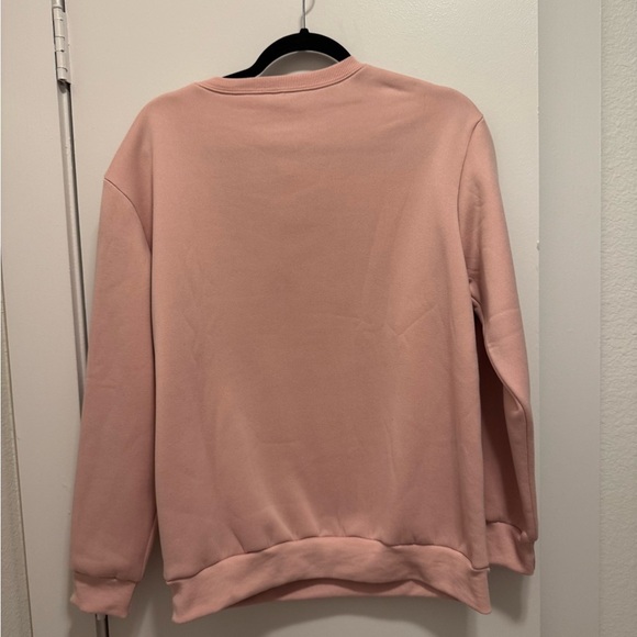 Women’s Medium Don’t Be A C*ntasaurus Pullover Sweater in pink NWOT - Picture 6 of 8